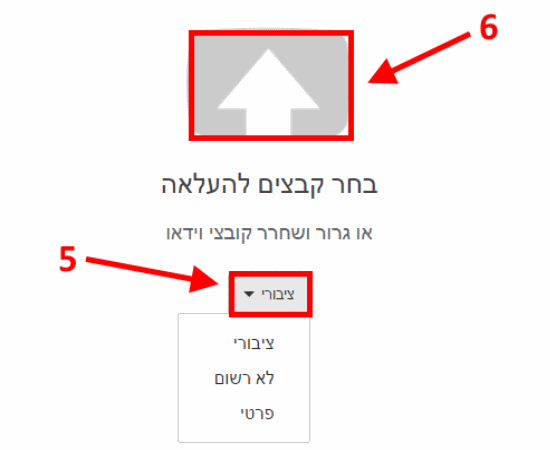 סרטון פרטי ביוטיוב