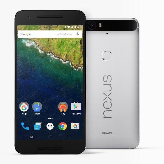 Nexus 6P מלפנים ומאחור