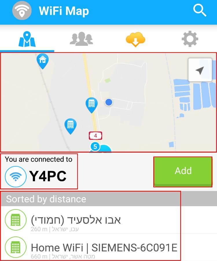 אפליקצית wifi map