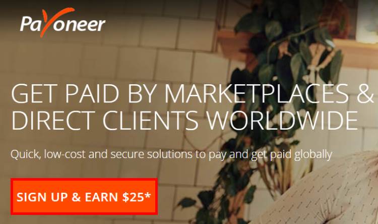 פתיחת חשבון בפיוניר Payoneer