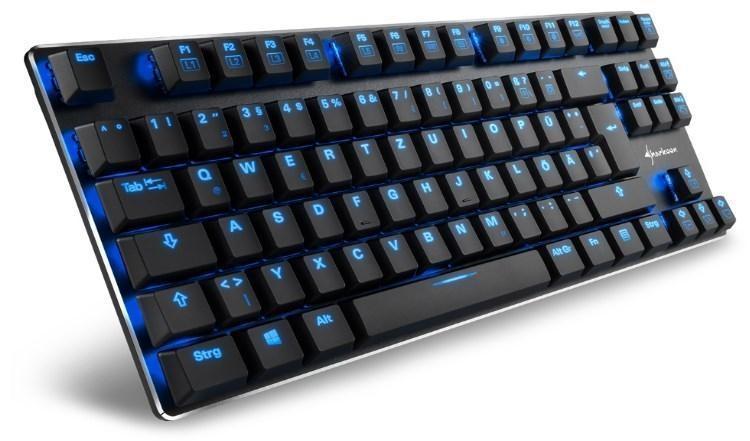 מקלדת גיימינג Sharkoon PureWriter Kailh Blue