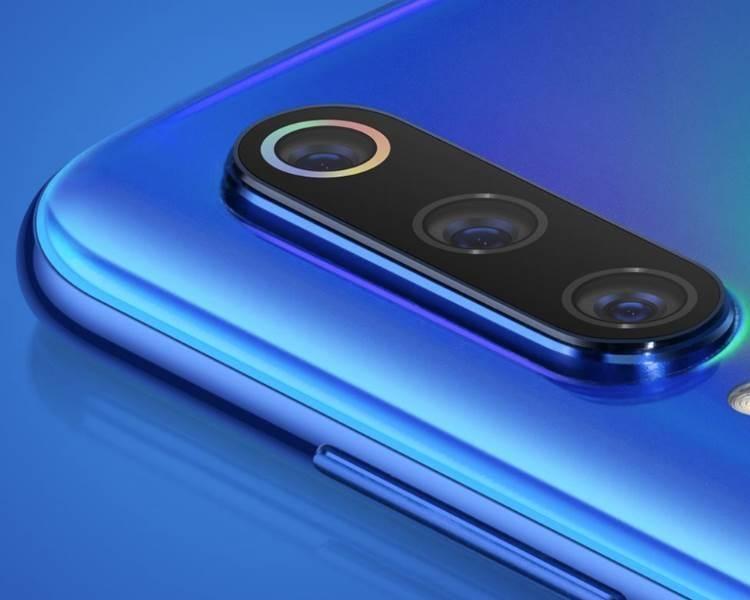 המצלמות בגב המכשיר של ה- Xiaomi Mi 9