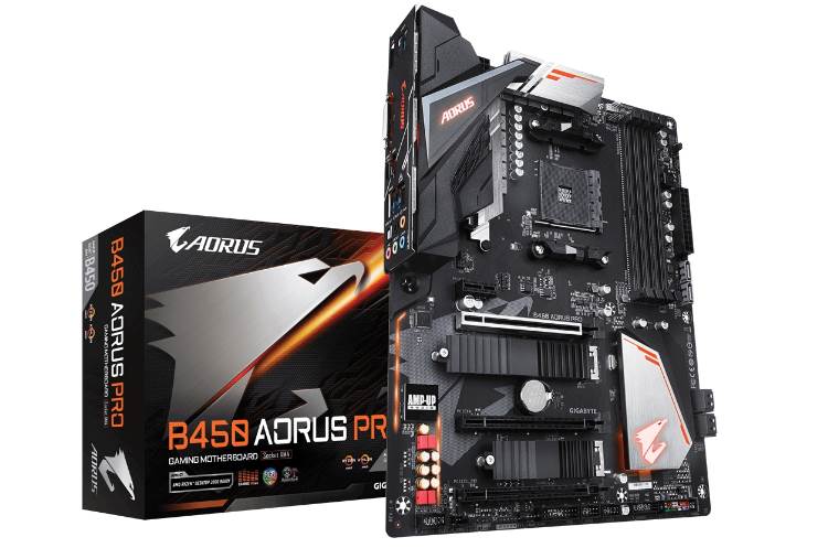 לוח אם לגיימרים Gigabyte B450 AORUS PRO