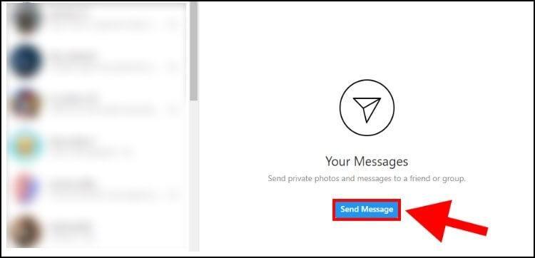 איך שולחים הודעות פרטיות באינסטגרם דרך המחשב