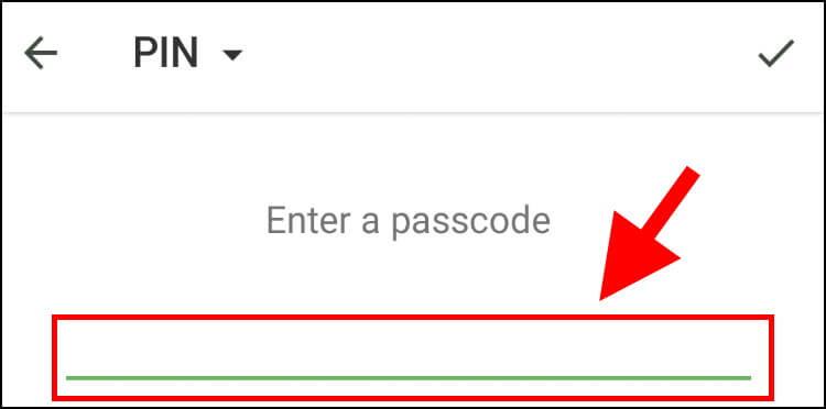 הקלידו קוד סודי בן 4 ספרות לנעילת טלגרם באנדרואיד