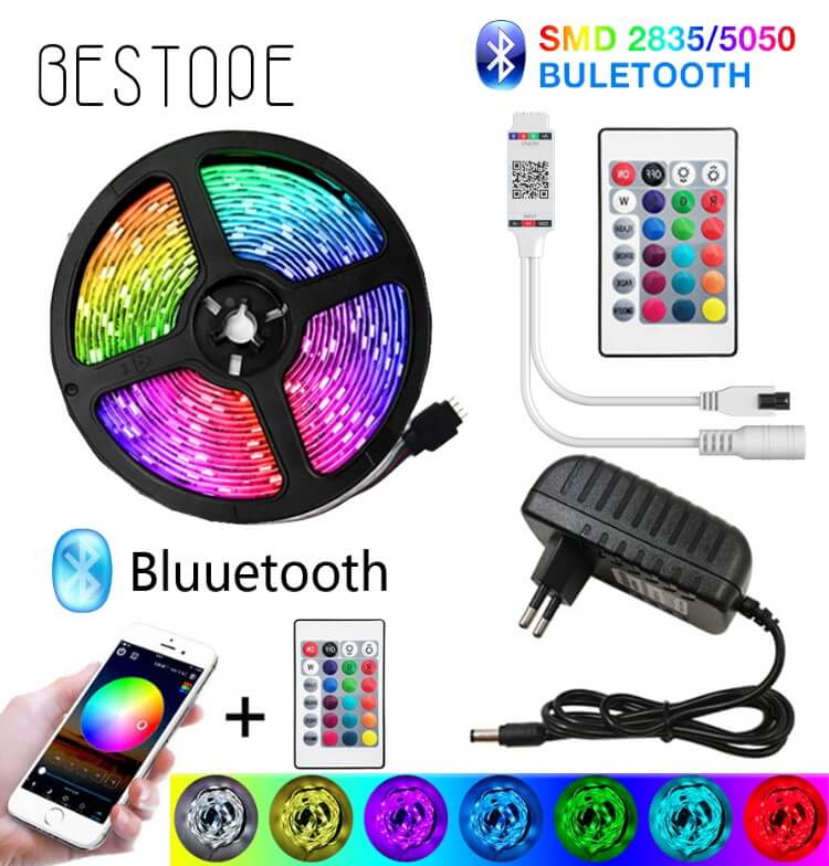 פס לדים צבעוני RGB 5050