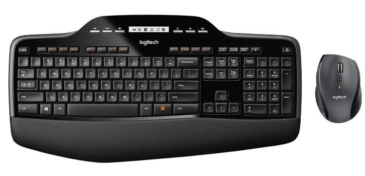 מקלדת ועכבר אלחוטיים מומלצים Logitech Wireless Desktop MK710