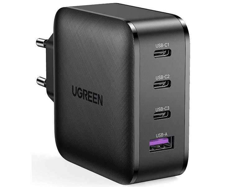 מטען מהיר מומלץ Ugreen GaN 100W