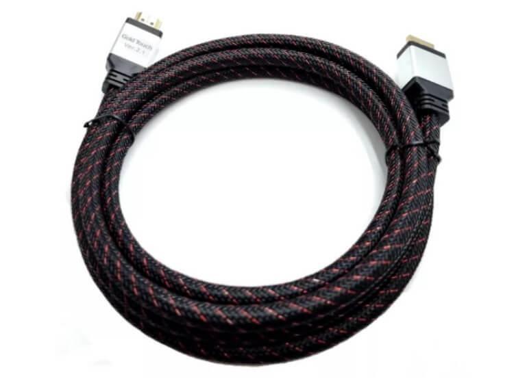 כבל HDMI של Gold Touch, מומלץ למחשבים, קונסולות וסטרימרים