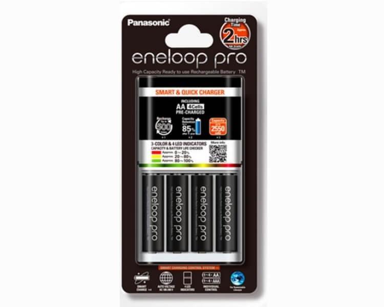 מטען וסוללות נטענות מומלצים Panasonic Eneloop Pro