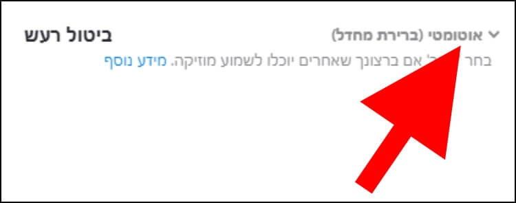 ביטול רעשים בסקייפ