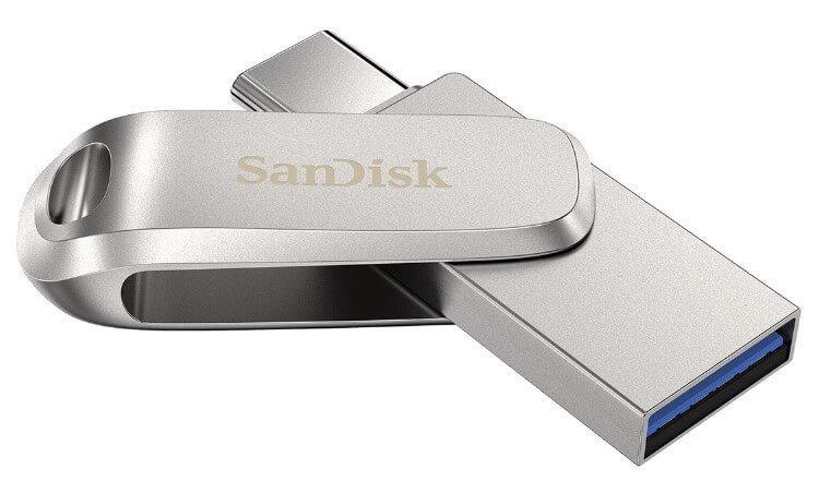 זיכרון נייד מומלץ SanDisk Ultra Dual Drive Luxe