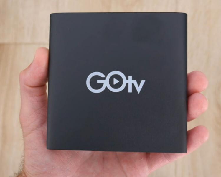 ה- GOtv נראה כמו סטרימר סטנדרטי ואפילו דומה קצת ל- Mi Box S