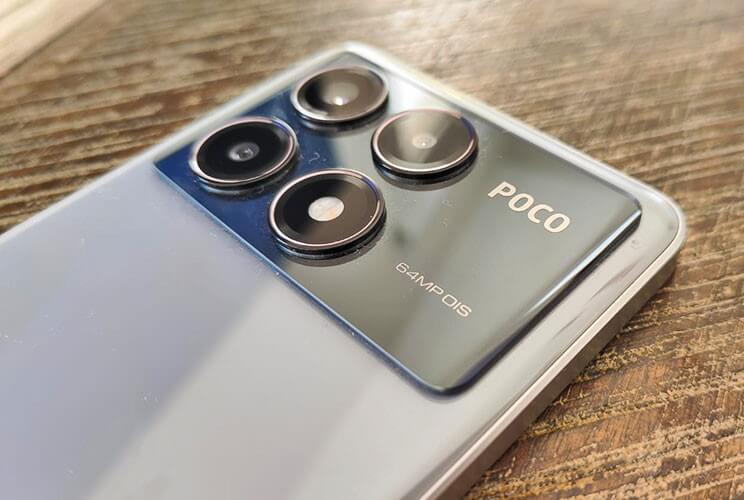 מערך הצילום של ה- POCO X6 PRO 5G