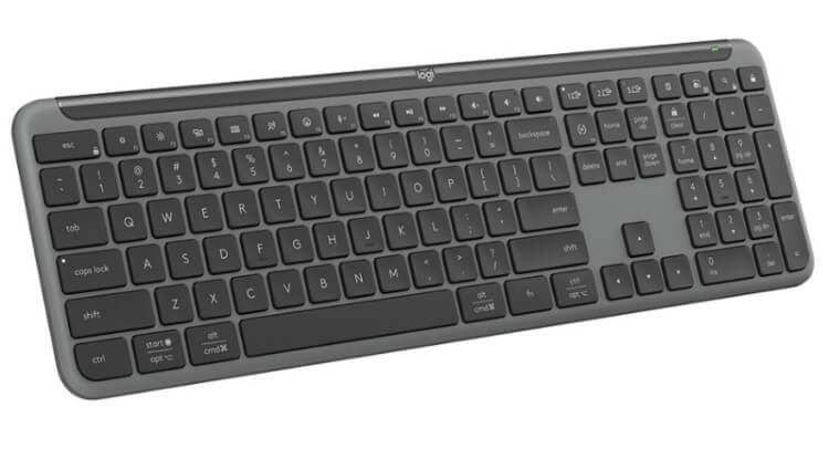 Logitech Signature Slim K950 מומלצת לעבודה משרדית