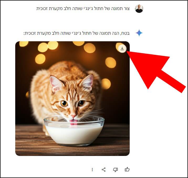 התמונה שגוגל ג'מיני יצר מפרומפט פשוט